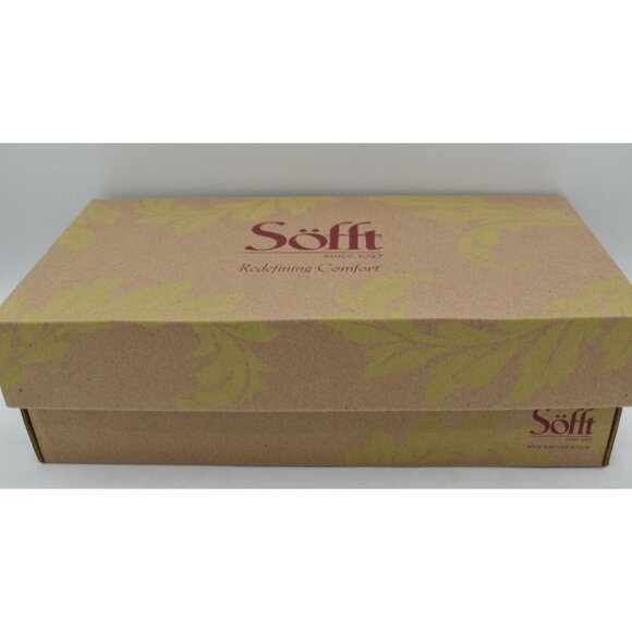 Sofft Womens Size 7 Kadyn Rouge Red Leather Flats Loafers Shoes - Picture 11 of 12